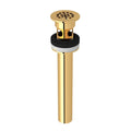 ROHL 7444IB Grid Drain With Overflow In Italian Brass