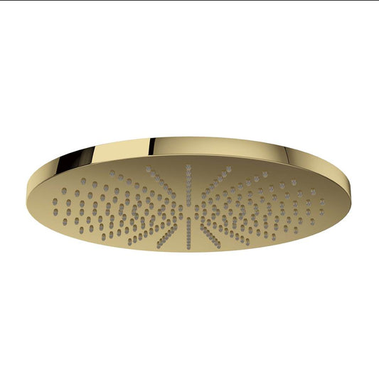ROHL 1079/8ULB 12" Rain Showerhead In Unlacquered Brass