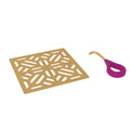 ROHL DC3144ULB Mosaic Decorative Drain Cover In Unlacquered Brass