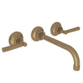 ROHL MB2037LMFBTO Graceline Wall Mount Tub Filler In French Brass