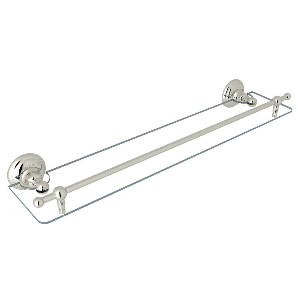 ROHL A1480PN Wall Mount Towel Shelf In Polished Nickel