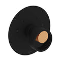 ROHL EC13W1IWMBG Eclissi 3/4" Thermostatic Trim Without Volume Control In Matte Black/Satin Gold