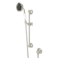 ROHL 1310PN Handshower Set With 22" Slide Bar and 3-Function Handshower In Polished Nickel