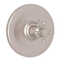 ROHL A4914XMSTN 3/4" Thermostatic Trim Without Volume Control In Satin Nickel