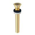 ROHL 6442ULB Grid Drain Without Overflow In Unlacquered Brass