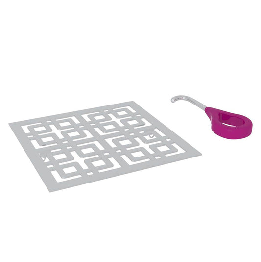 ROHL DC3142APC Weave Decorative Drain Cover In Polished Chrome