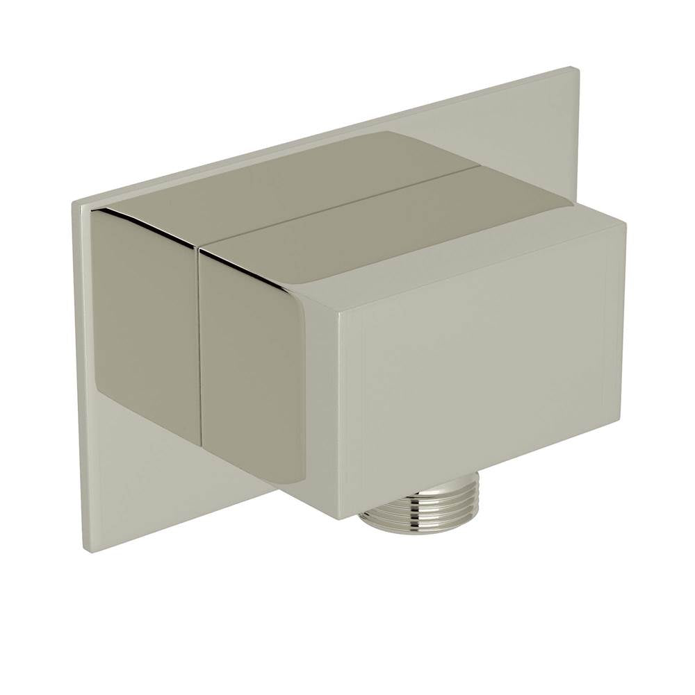 ROHL 1795PN Square Handshower Shower Outlet In Polished Nickel