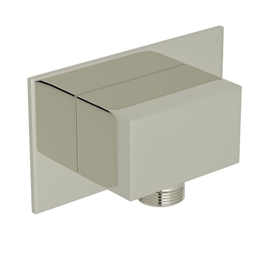 ROHL 1795PN Square Handshower Shower Outlet In Polished Nickel