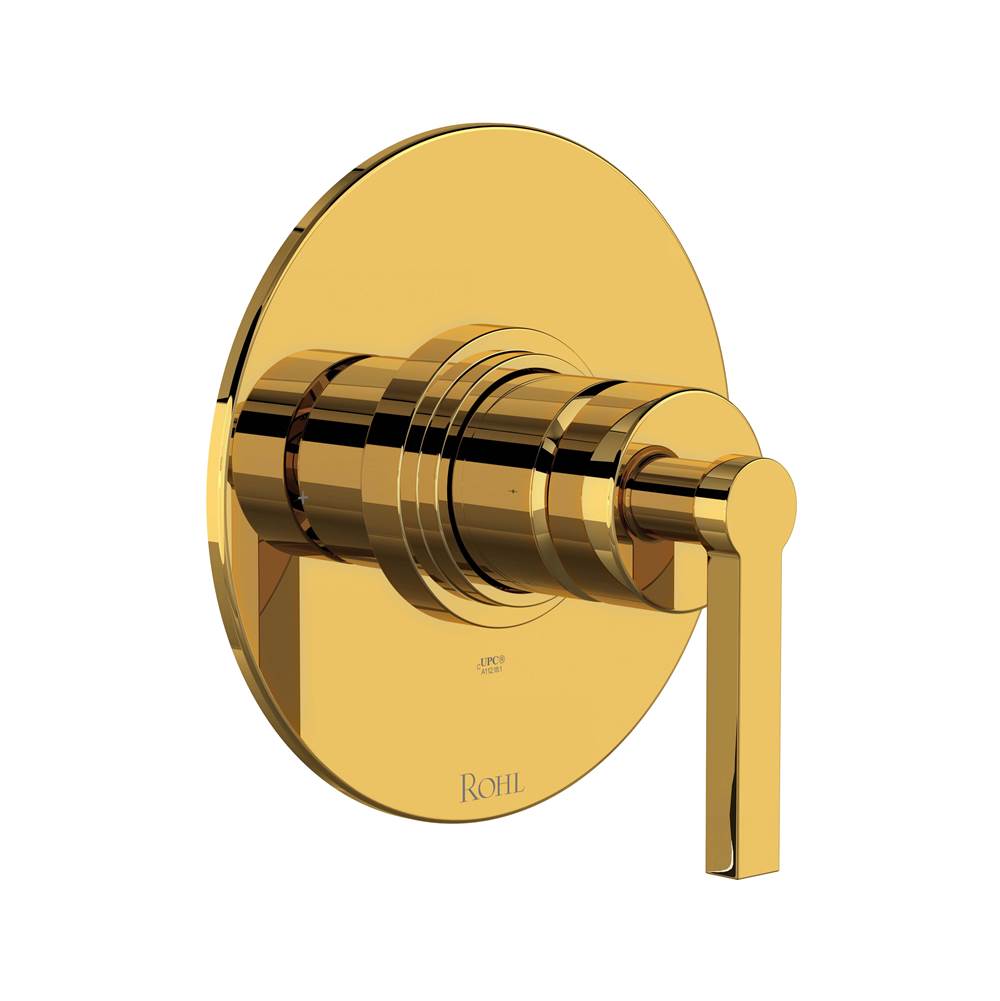 ROHL TLB51W1LMULB Lombardia 1/2" Pressure Balance Trim In Unlacquered Brass