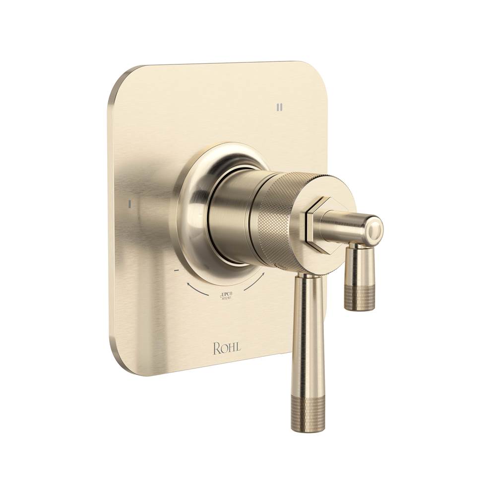 ROHL TMB45W1LMSTN Graceline 1/2" Therm & Pressure Balance Trim with 5 Functions (Shared) In Satin Nickel