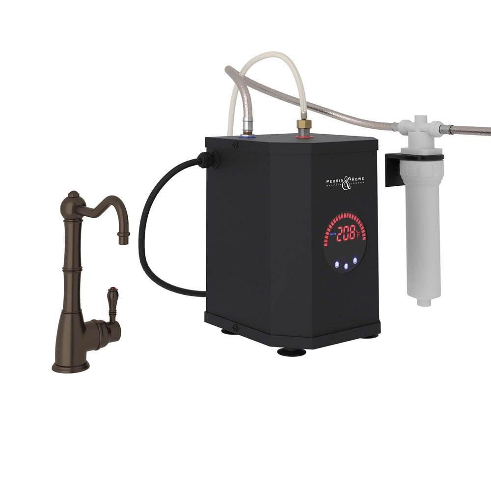 ROHL GKIT1445LMTCB-2 Acqui Hot Water Dispenser, Tank And Filter Kit In Tuscan Brass