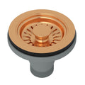 ROHL 738SG Basket Strainer In Satin Gold