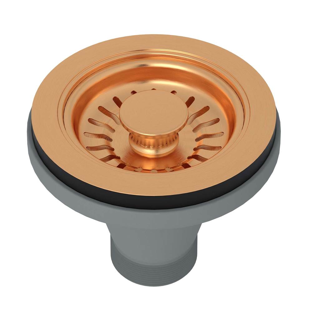 ROHL 738SG Basket Strainer In Satin Gold