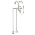 ROHL AKIT1401NXMPN Floor Mount Tub Filler In Polished Nickel