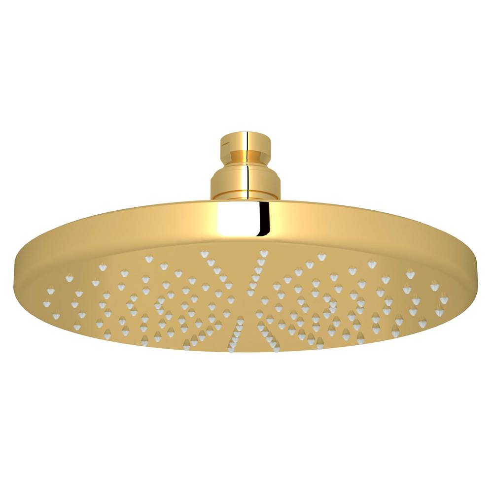ROHL 1075/8ULB 8" Rain Showerhead In Unlacquered Brass