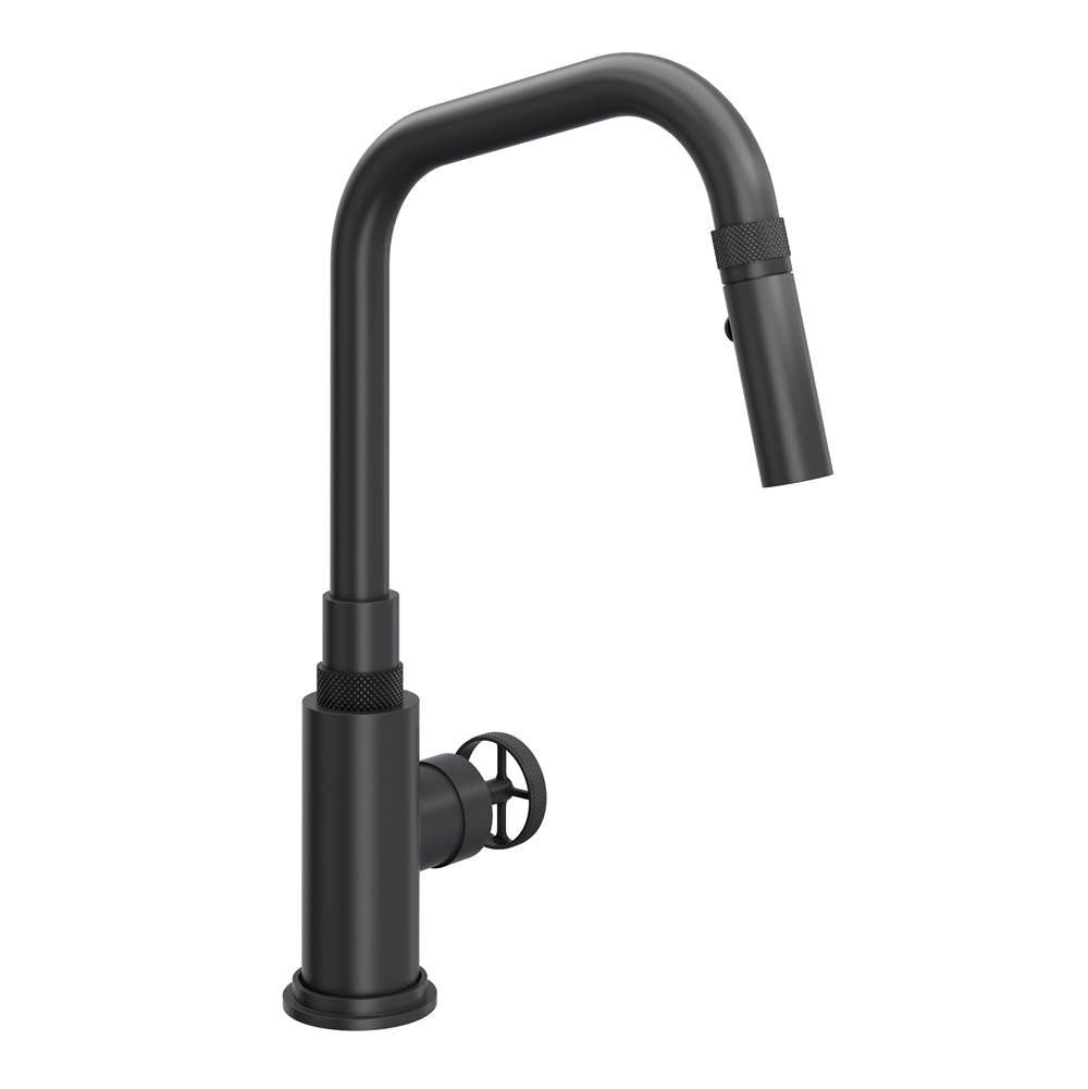 ROHL CP56D1IWMB Campo Pull-Down Kitchen Faucet In Matte Black