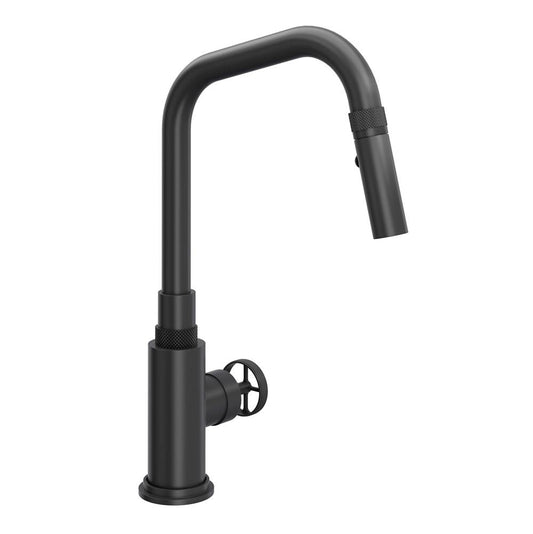 ROHL CP56D1IWMB Campo Pull-Down Kitchen Faucet In Matte Black