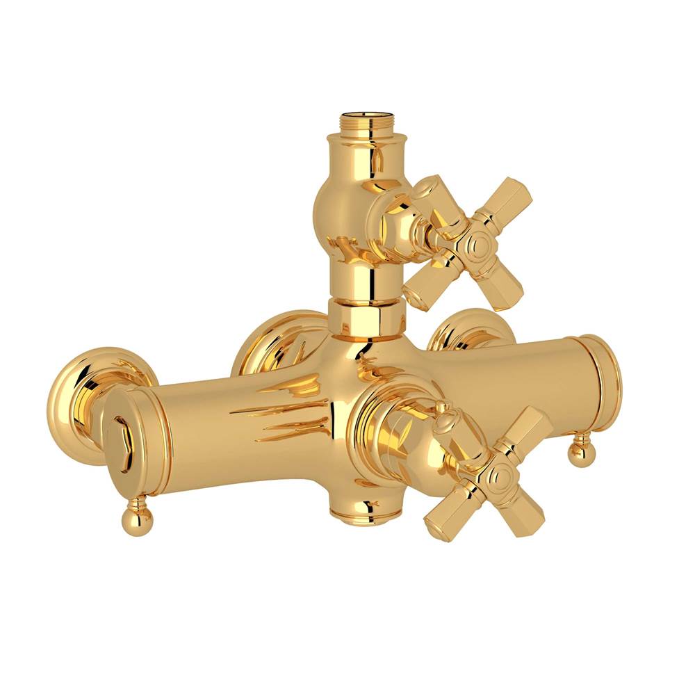 ROHL A4817XMIB Palladian Exposed Therm Valve With Volume and Temperature Control In Italian Brass
