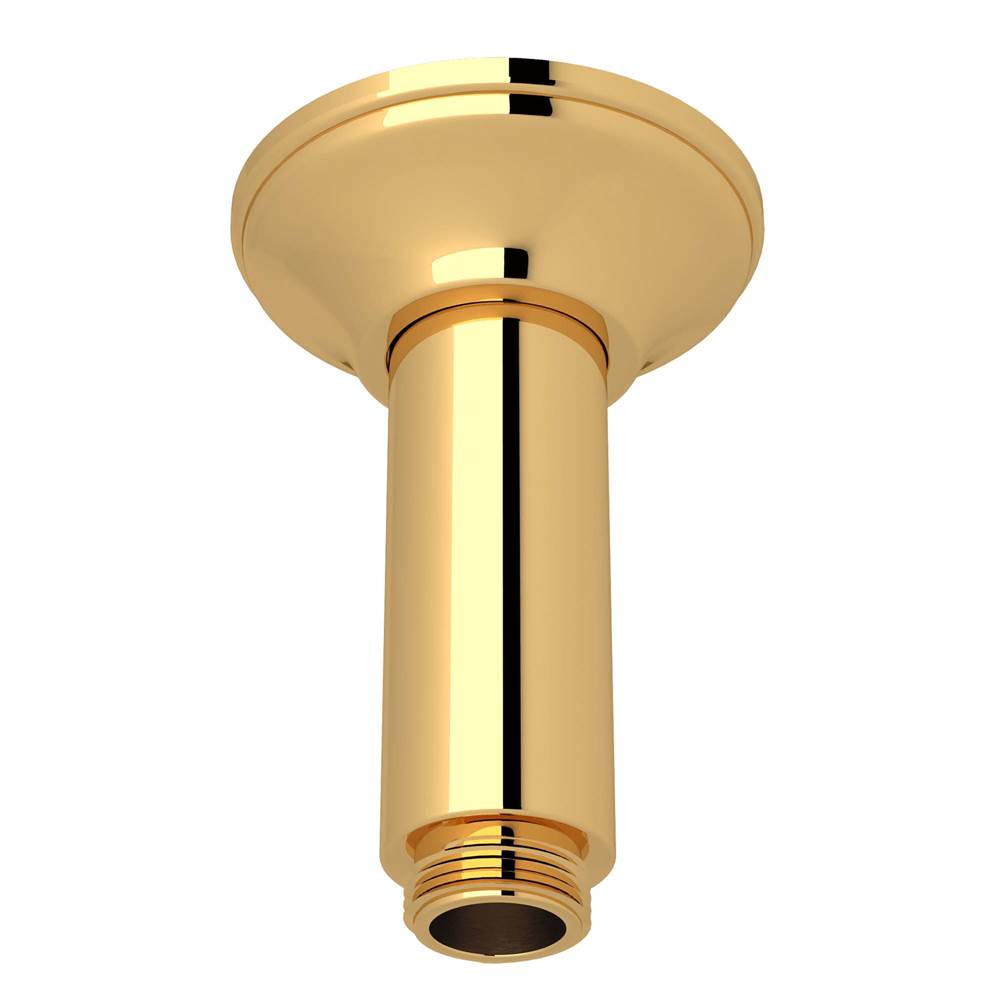 ROHL 1505/3IB 4" Ceiling Mount Shower Arm In Italian Brass