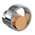 ROHL EC18W2IWPCG Eclissi Trim For Volume Control And Diverter In Polished Chrome/Satin Gold