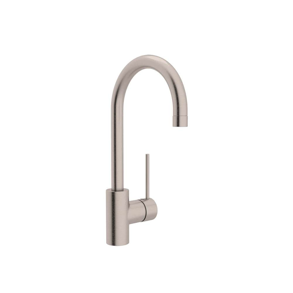 ROHL LS53L-STN-2 Pirellone Bar/Food Prep Kitchen Faucet In Satin Nickel