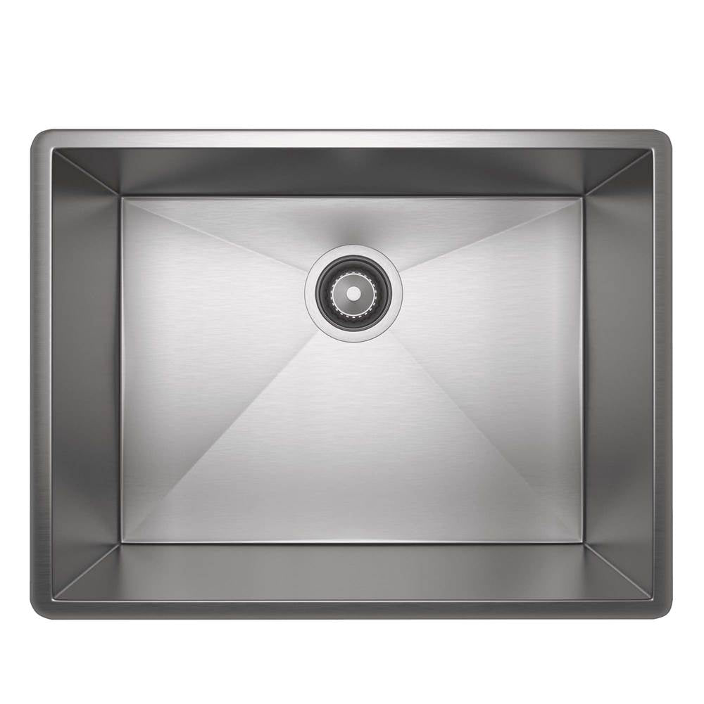 ROHL RSS2115SB Forze 21" Single Bowl Stainless Steel Kitchen Or Laundry Sink In Brushed Stainless Steel