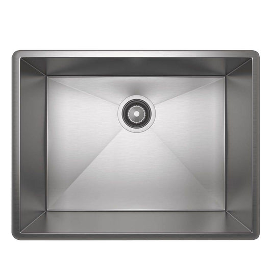 ROHL RSS2115SB Forze 21" Single Bowl Stainless Steel Kitchen Or Laundry Sink In Brushed Stainless Steel