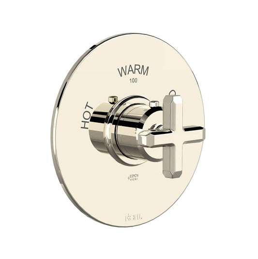 ROHL TAP13W1XMPN Apothecary 3/4" Thermostatic Trim Without Volume Control In Polished Nickel