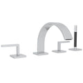 ROHL WA26L-APC Wave 4-Hole Deck Mount Tub Filler In Polished Chrome