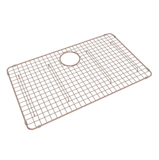 ROHL WSGRSS3018SC Wire Sink Grid For RSS3018 And RSA3018 Kitchen Sinks In Stainless Copper