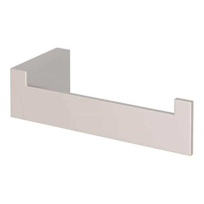 ROHL QU400-STN Quartile Toilet Paper Holder In Satin Nickel