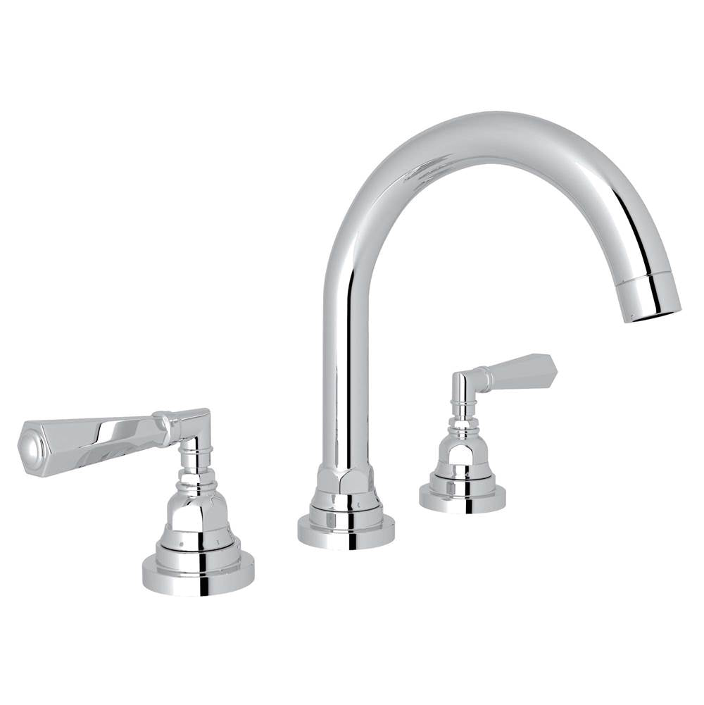 ROHL A2328LMAPC-2 San Giovanni Widespread Lavatory Faucet In Polished Chrome