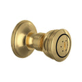 ROHL 1095/8SUB 2-Function Body Spray In Satin Unlacquered Brass