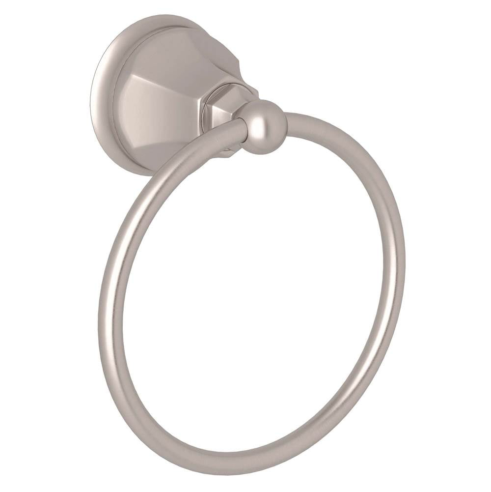 ROHL A6885STN Palladian Towel Ring In Satin Nickel