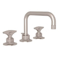 ROHL MB2009DMSTN-2 Graceline Widespread Lavatory Faucet With U-Spout In Satin Nickel