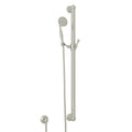 ROHL 1272EPN Handshower Set With 39" Grab Bar and Single Function Handshower In Polished Nickel