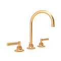 ROHL MB2019LMSG-2 Graceline Widespread Lavatory Faucet With C-Spout In Satin Gold