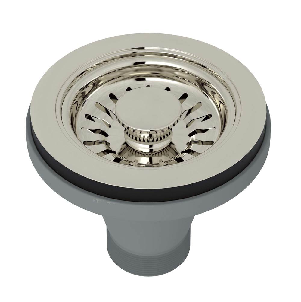 ROHL 738PN Basket Strainer In Polished Nickel