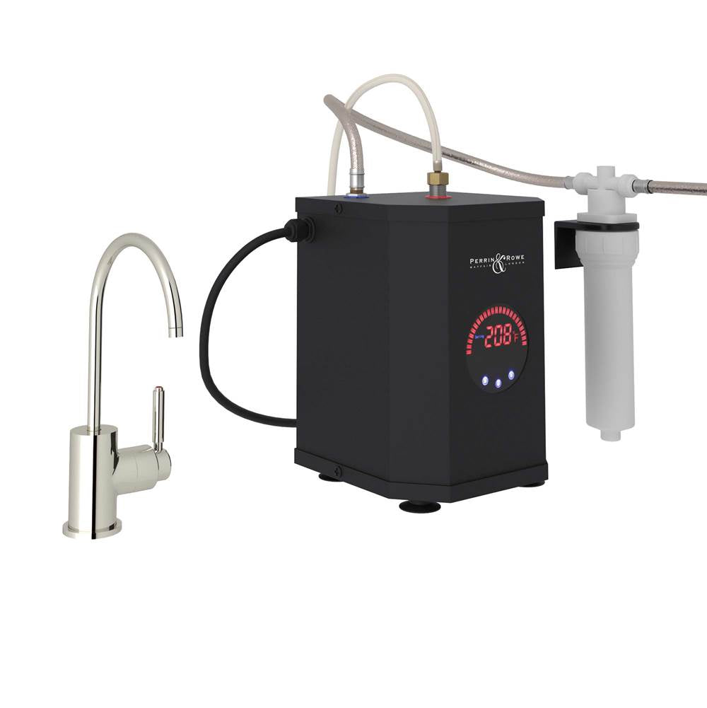 ROHL GKIT7545LMPN-2 Lux Hot Water Dispenser, Tank And Filter Kit In Polished Nickel
