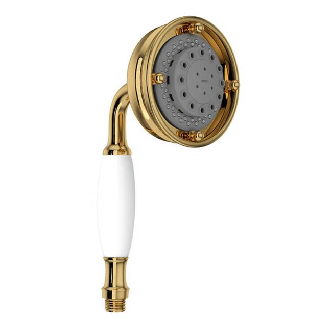 ROHL 1150/8IB 4" 3-Function Handshower In Italian Brass