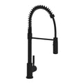 ROHL R7521MB Lux Pre-Rinse Pull-Down Kitchen Faucet In Matte Black