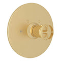 ROHL A4914IWSUB Campo 3/4" Thermostatic Trim Without Volume Control In Satin Unlacquered Brass