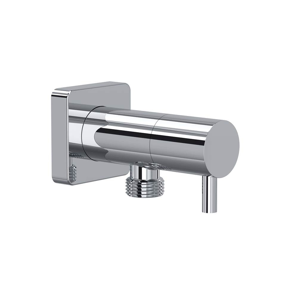 ROHL 0427WOAPC Handshower Outlet With Integrated Volume Control In Polished Chrome