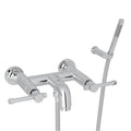 ROHL A3302ILAPC Campo Exposed Wall Mount Tub Filler In Polished Chrome