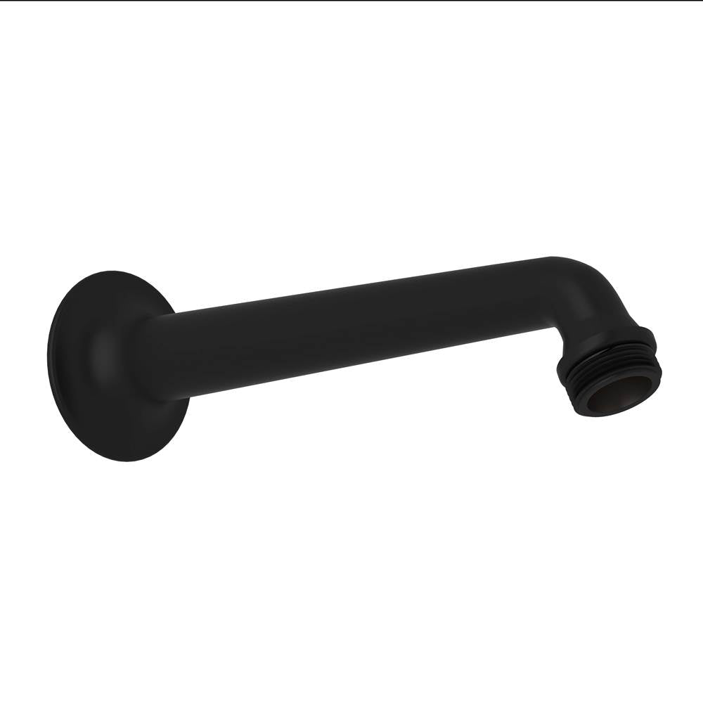 ROHL C5056.2MB 7" Reach Wall Mount Shower Arm In Matte Black