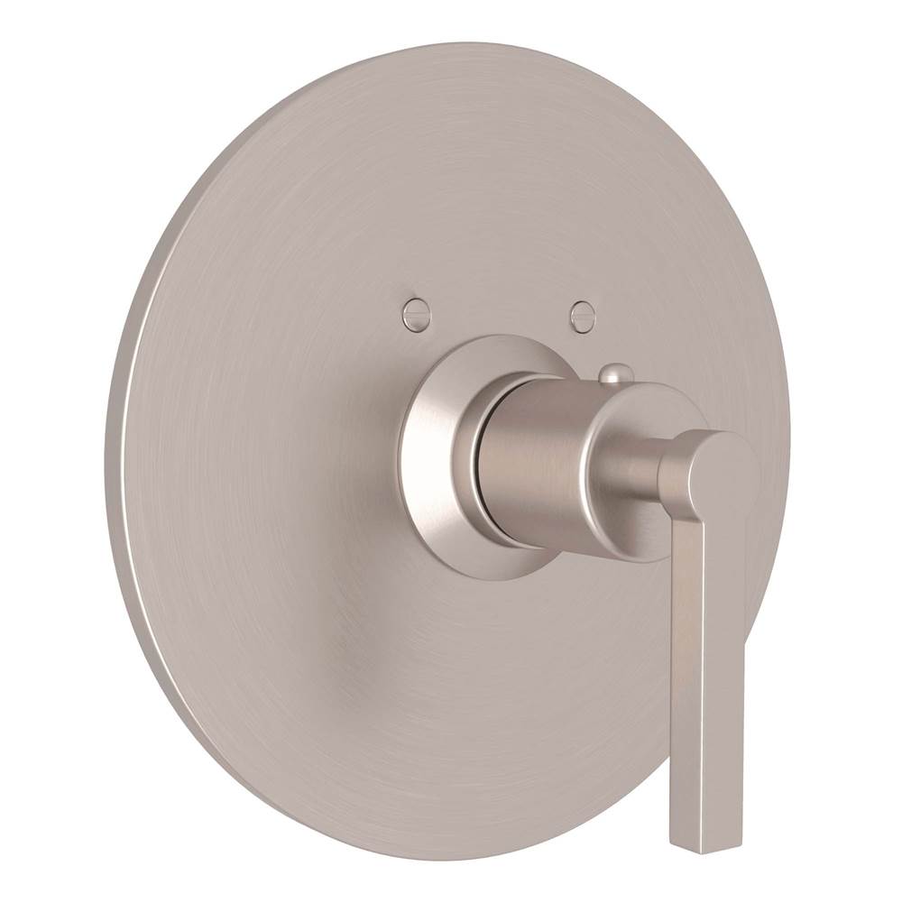 ROHL A4214LMSTN Lombardia 3/4" Thermostatic Trim Without Volume Control In Satin Nickel