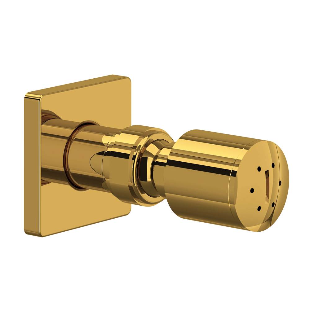 ROHL 0226BS1ULB Single Function Body Spray In Unlacquered Brass