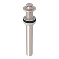 ROHL 8446STN Lift And Turn Drain Without Overflow In Satin Nickel