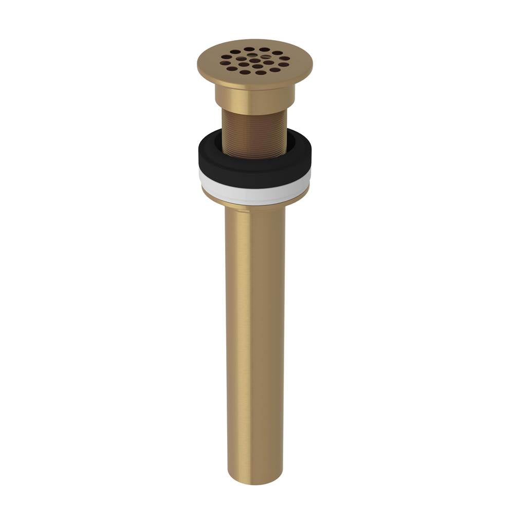 ROHL 6442FB Grid Drain Without Overflow In French Brass