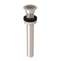 ROHL 6442STN Grid Drain Without Overflow In Satin Nickel